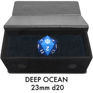 Aluminum 23mm d20 - Deep Ocean (blue)