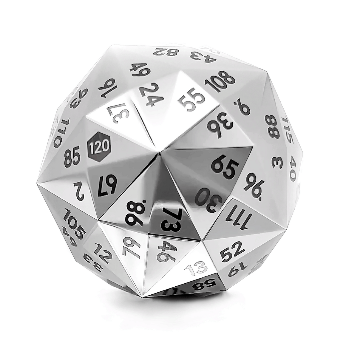 d120 | Stainless Steel – Honest Dice